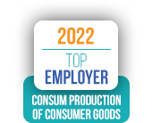 Most valued employers in production of consumer goods in 2022