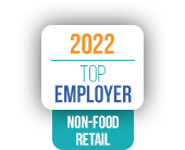 Most valued employers in Non-food retail in 2022