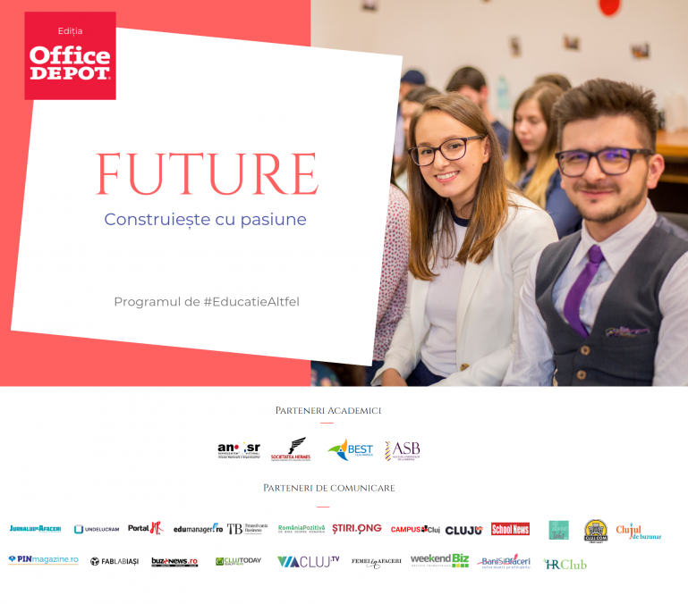 FUTURE – Construiește cu pasiune, programul de educație altfel ce pregătește tinerii pentru primul loc de muncă